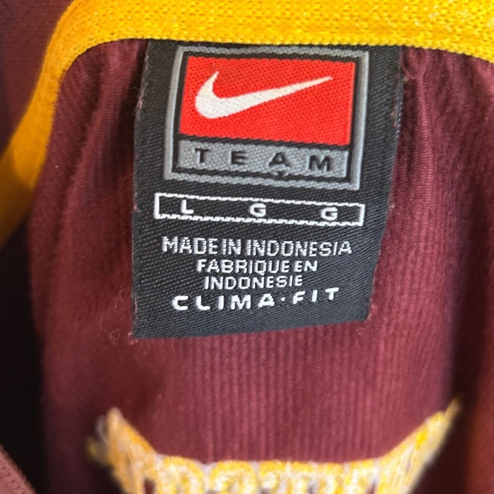 Nike Minnesota Golden Gophers Maroon Clima-FIT Quarter Zip Windbreaker Mens L - Picture 6 of 8